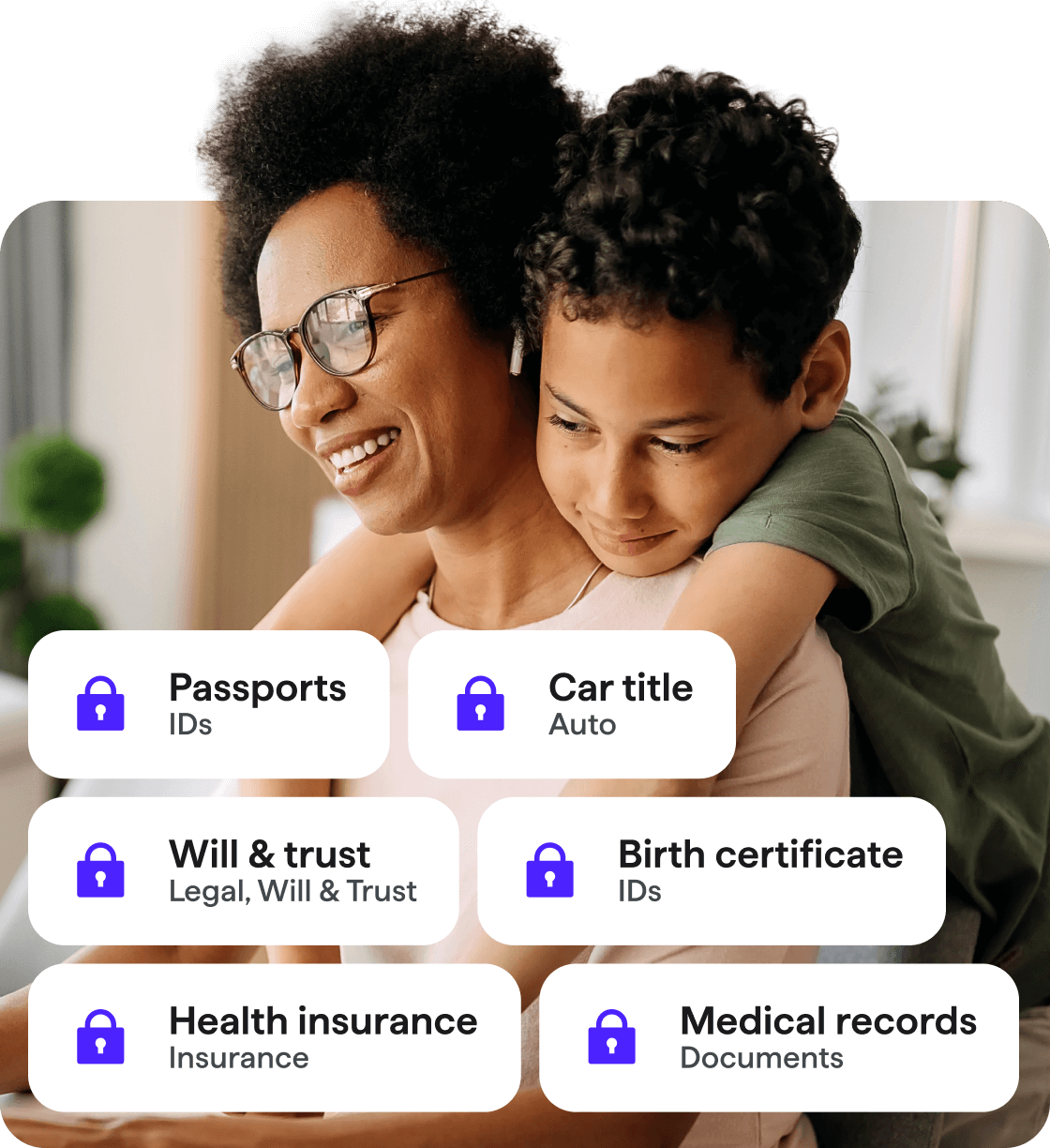 Family document security options