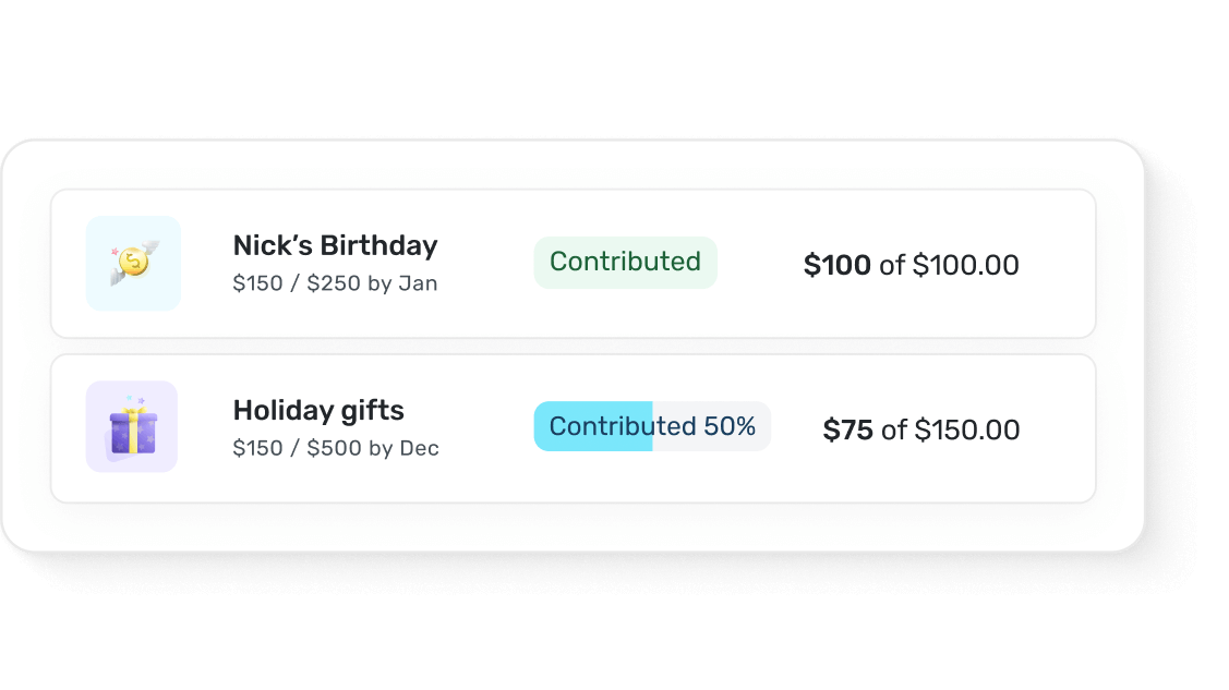 Include your Savings Goals in your budget