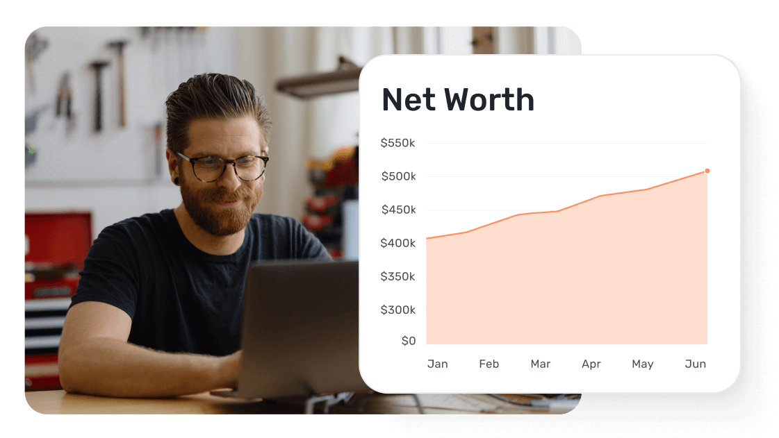 Finally. See your true net worth.